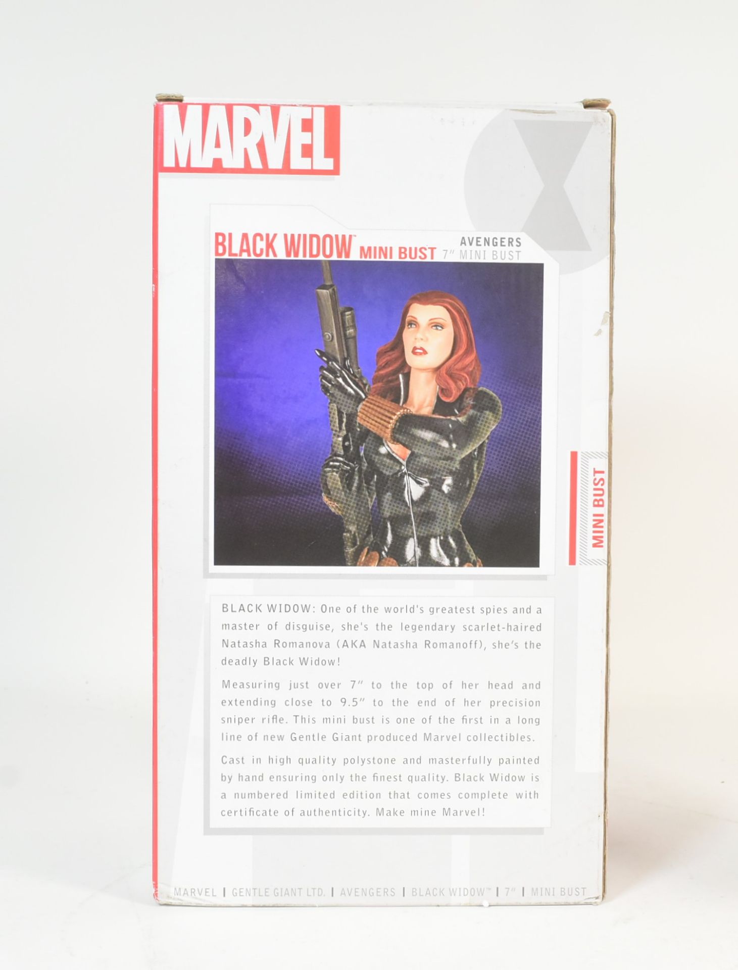 THE AVENGERS - BLACK WIDOW RESIN BUST - Bild 4 aus 5