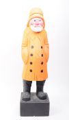 BOUNTY ARTS, DARTMOUTH - HAND CARVED WOODEN FISHERMAN