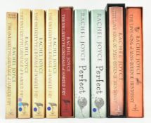 JOYCE, RACHEL. NINE SIGNED FIRST EDITIONS, LIMITED EDS & PROOF COPIES