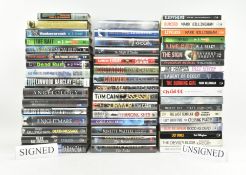 CRIME & THRILLERS. COLLECTION OF SIGNED & UNSIGNED MODERN FIRST EDITIONS