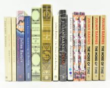 BARNES, JULIAN. COLLECTION OF FOURTEEN SIGNED FIRST EDITIONS AND PROOF COPIES