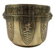 19/20TH CHINESE BRONZE CENSER XUANDE MARK 宣德款铜香炉