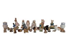 ASSORTMENT OF 20TH CENTURY PORCELAIN COLLECTABLE FIGURES