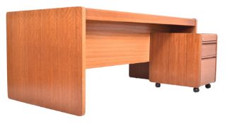 20TH CENTURY DANISH TEAK OFFICE DESK