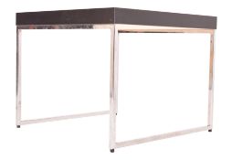 BRITISH MODERN DESIGN - WENGE SIDE TABLE / COFFEE TABLE