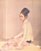 SIR GERALD FESTUS KELLY PRINT OF SAW OHN NYUN