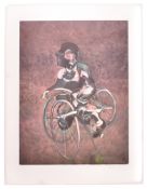 FRANCIS BACON - GEORGES A BICYCLETTE - LIMITED EDITION POSTER