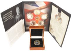 WINSTON CHURCHILL COMMEMORATIVE INSPIRATION TO A NATION COIN SET