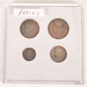 1869 QUEEN VICTORIA MAUNDY COIN SET