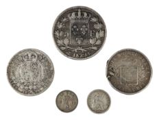COLLECTION OF 19TH CENTURY BRITISH & FOREIGN SILVER COINS