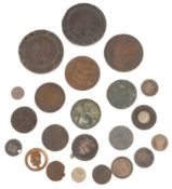 COLLECTION OF 18TH 19TH & 20TH CENTURY COINS
