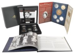 QUEEN ELIZABETH II NINE DECADES PART PROOF & YEAR OF BIRTH COIN SETS