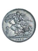 1902 KING EDWARD VII SILVER CROWN COIN