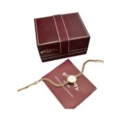 HALLMARKED 9CT GOLD BENTIMA STAR WRISTWATCH