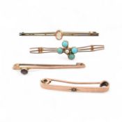 ASSORTMENT OF EARLY 20TH CENTURY BROOCH PINS