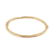 HALLMARKED 9CT GOLD BANGLE