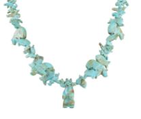 ZUNI FETISH NECKLACE