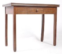 GEORGE III 19TH CENTURY MAHOGANY CARD / GAMES TABLE