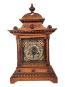EARLY 20TH CENTURY JUNGHANS 8-DAY STRIKING MANTEL CLOCK