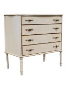 LOUIS XVI MANNER CHEST OF DRAWERS