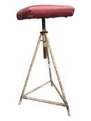 MID CENTURY INDUSTRIAL MACHINISTS STOOL