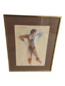 PETER FARMER (1937-2017) - THEATRE COSTUME DESIGN FOR 1980 TROY GAMES