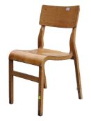 VINTAGE MID CENTURY BENT PLY CHAIR