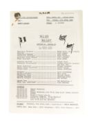 'ALLO 'ALLO! (BBC SITCOM) - ORIGINAL PRODUCTION SCRIPT