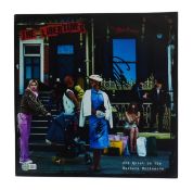 THE LIBERTINES (BAND) - FULL BAND AUTOGRAPHED LP ARTWORK - AFTAL