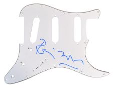 THE ROLLING STONES - RONNIE WOOD - AUTOGRAPHED SCRATCH PLATE