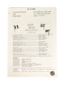 'ALLO 'ALLO! (BBC SITCOM) - ORIGINAL PRODUCTION SCRIPT