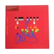 COLDPLAY - CHRIS MARTIN - AUTOGRAPHED 7