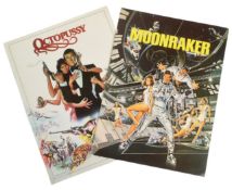 JAMES BOND 007 - TWO ORIGINAL CAMPAIGN BROCHURES