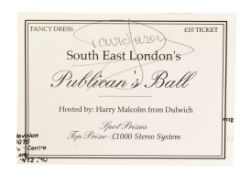 ONLY FOOLS & HORSES - HEROES & VILLAINS - ORIGINAL PROP TICKET