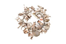 SILVER CHARM BRACELET