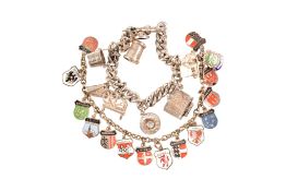 SILVER CHARM BRACELET