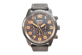 SEIKO CHRONOGRAPH SOLAR GENTLEMANS WRISTWATCH