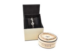 TWO LINKS OF LONDON SILVER BRACELETS