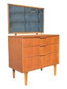 AUSTINSUITE - MID CENTURY TEAK DRESSING CHEST OF DRAWERS
