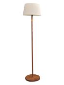 1970S VINTAGE COPPER COLUMN STANDARD FLOOR STANDING LAMP