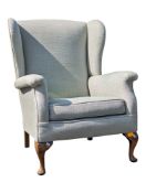 20TH CENTURY PARKER KNOLL MANNER WINGBACK ARMCHAIR