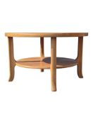 NATHAN FURNITURE - A MID CENTURY TEAK NATHAN COG COFFEE TABLE