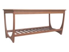 VICTOR B WILKINS FOR G PLAN FURNITURE - TEAK LONG JOHN COFFEE TABLE