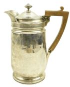 19TH CENTURY VICTORIAN HALLMARKED SILVER WATER JUG