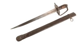 19TH CENTURY MODIFIED BRITISH 1796 PATTERN CAVALRY SWORD