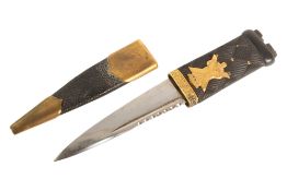 19TH CENTURY SCOTTISH BLACK WATCH SGEAN DUBH