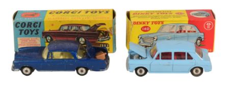 DIECAST - X2 VINTAGE CORGI TOYS BOXED DIECAST MODELS