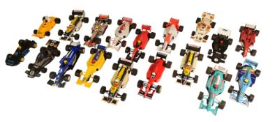 SCALEXTRIC - COLLECTION OF ASSORTED HORNBY SLOT RACING CARS