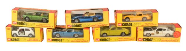 DIECAST - COLLECTION OF CORGI WHIZZ WHEELS DIECAST
