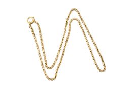 14CT GOLD FANCY LINK CHAIN NECKLACE